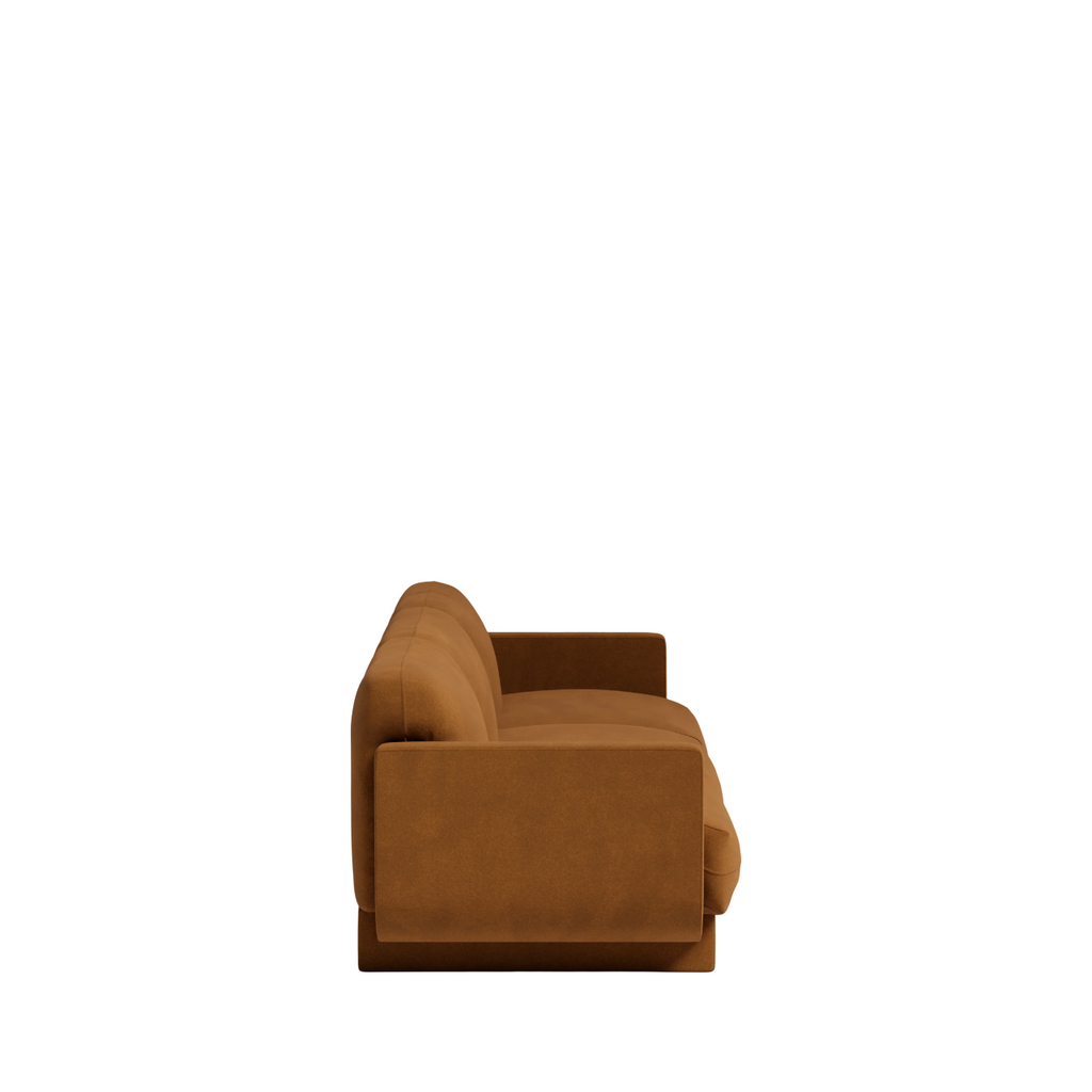 Versatile Brown Connick 3 Seater Sofa